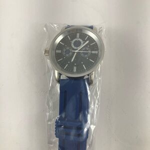 Stylish Blue and Silver Watch